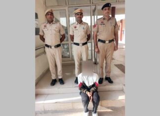 गिफ्ट गैलरी से नोटों के पैकेट चोरी करने के मामले में एक गिरफ्तार Bhiwani News