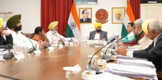 Punjab Cabinet Meeting