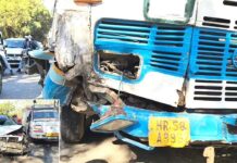 Roadways Bus Accident: रोडवेज बस से टकराई कार हादसे में कार चालक समेत चार घायल Chhachhrauli News