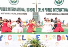 बाल दिवस पर डीपीआईएस में हुआ दोस्ताना वॉलीबॉल मैच आयोजित Firozabad News