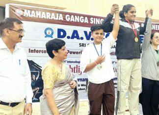 शाह सतनाम जी गर्ल्स कॉलेज, श्री गुरुसर मोडिया की पावर लिफ्टिंग टूर्नामेंट में मची धूम Sri Gurusar Modia News