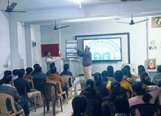 Traffic Rules: पोस्टरों के माध्यम से यातायात नियमों की दी जानकारी Hanumangarh News