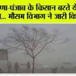 Haryana Punjab Weather: हरियाणा-पंजाब के किसान बरते ये सावधानी नहीं तो… मौसम विभाग ने जारी किया अलर्ट – Haryana Punjab Weather
