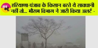 Haryana Punjab Weather
