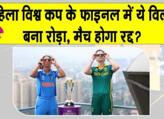 India vs South Africa Final: भारत-दक्षिण अफ्रीका के मैच में ये विलेन बना रोड़ा, मैच रुका India vs South Africa Final