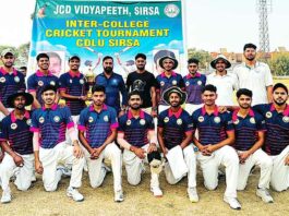 शाह सतनाम जी बॉयज कॉलेज लगातार छठी बार बना इंटर कॉलेज टूर्नामेंट का ‘विजेता’ Sirsa News