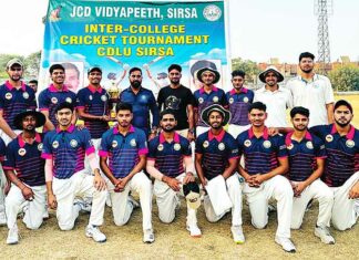 शाह सतनाम जी बॉयज कॉलेज लगातार छठी बार बना इंटर कॉलेज टूर्नामेंट का ‘विजेता’ Sirsa News