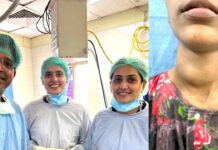 एसएमएस में हुआ राजस्थान का पहला रेट्रोऑरिक्यूलर एंडोस्कोपिक थाइरोइड ऑपरेशन सफल Jaipur News