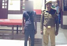 पांच लीटर अवैध कच्ची शराब बरामद, आरोपी गिरफ्तार Kairana News