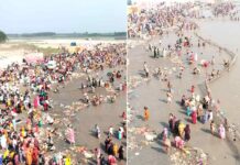 कार्तिक पूर्णिमा पर ‘कालिंदी’ पर उमड़ा श्रद्धा का विशाल सैलाब Kairana News