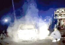 Road Accident; ट्रक से भिड़कर आग का गोला बनी कार, दो की मौत Kurukshetra News