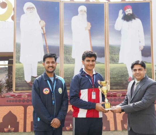 सेंट एमएसजी ग्लोरियस इंटरनेशनल स्कूल के छात्र का राष्ट्रीय स्तर की प्रतियोगिता के लिए चयन Sirsa News