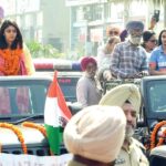 विश्व कप विजेता अमनजोत और हरलीन का मोहाली में स्वागत Mohali News