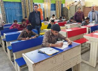 NMMS Exam 2025-26: एनएमएमएस परीक्षा संपन्न, मेला ग्राउंड सेंटर पर पानी की किल्लत खली Sirsa News