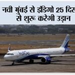 IndiGo: नवी मुंबई से इंडिगो 25 दिसंबर से शुरू करेगी उड़ान IndiGo
