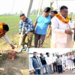पंडित जय भगवान शर्मा ने किया कामोदा में गलियों के निर्माण कार्य का शुभारंभ Pehowa News