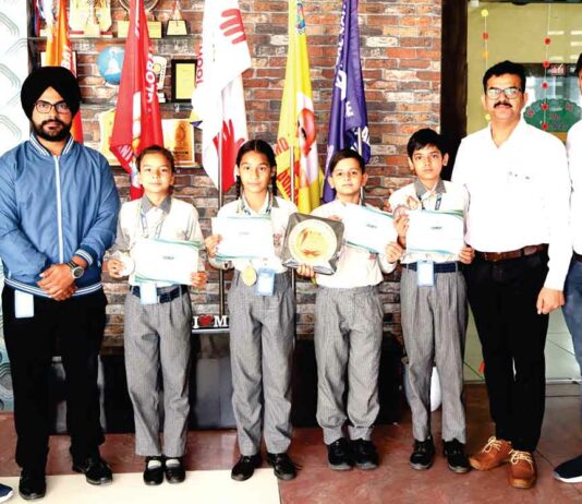 एमडीएन ग्लोबल स्कूल के खिलाड़ियों का राज्यस्तरीय प्रतियोगिता में चयन Kaithal News