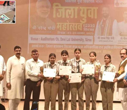 शाह सतनाम जी गर्ल्स स्कूल की छात्राओं ने किया कमाल, युवा महोत्सव में विज्ञान मॉडल ने मारी बाजी Sirsa News