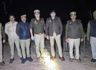 पुलिस मुठभेड़ में शातिर चोर अर्जुन उर्फ पुतला को किया गिरफ्तार Sirsaganj