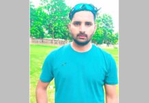 गांव भैसोड़ा के तेज गेंदबाज हरेन्द्र सिंह का अयोध्या प्रीमियर लीग में चयन Siyana News