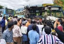 सवारियों से भरी दो पैसेंजर बसें टक्कराई, 6 की मौत, 50 से अधिक घायल Tamil Nadu News