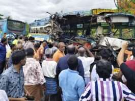 सवारियों से भरी दो पैसेंजर बसें टक्कराई, 6 की मौत, 50 से अधिक घायल Tamil Nadu News