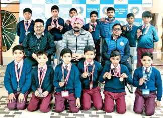 शाह सतनाम जी बॉयज स्कूल के खिलाड़ी द्वितीय किड्स स्टेट चैंपियनशिप में छाए Sirsa News