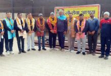 गोमाता को सवामणी का भोग लगा व श्रमदान कर किया नववर्ष का आगाज Hanumangarh News