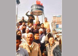 भगवान परशुराम चौक का विधायक व नप चेयरपर्सन प्रतिनिधि ने किया उद्घाटन Bhiwani News