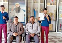 शाह सतनाम जी बॉयज स्कूल के यशप्रीत इन्सां ने नेशनल स्कूल ताइक्वांडो में जीता स्वर्ण Sirsa News