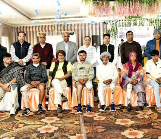 नरवाना में 20 दिव्यांगजनों को कृत्रिम अंग फ्री देकर सशक्तिकरण की दिशा में की सराहनीय पहल Narwana News