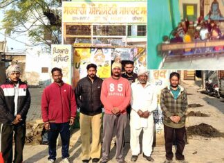 पंजाब सरकार के शिक्षा क्रांति के दावों की खुली पोल, मंदिर में कक्षाएंँ लगाने को मजबूर हुए बच्चे Ghagga News