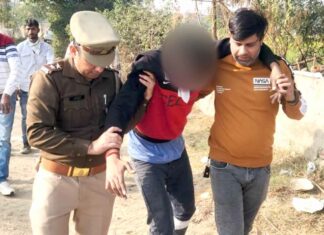 कविनगर पुलिस की मुठभेड़ में दो शातिर लुटेरे गिरफ्तार Ghaziabad