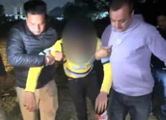 25 हजार रुपए का इनामी अपराधी पुलिस मुठभेड़ में घायल, गिरफ्तार Ghaziabad Crime News