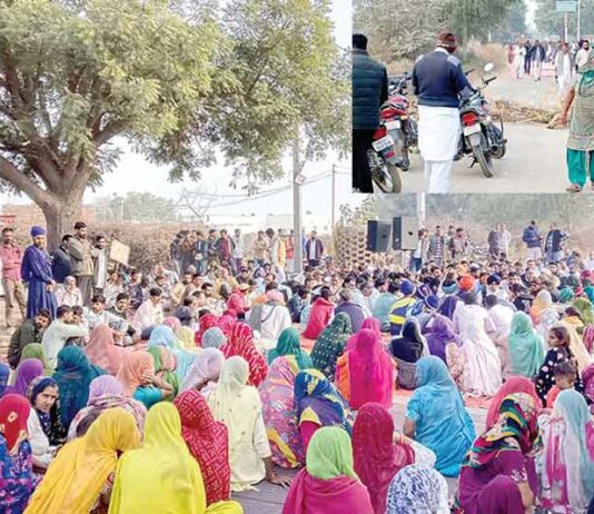 4 वर्षीय बच्ची की हत्या को लेकर रोषित परिजनों ने रोका सरसा-संगरिया मार्ग Goriwala News