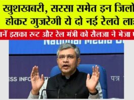 Haryana Railway News