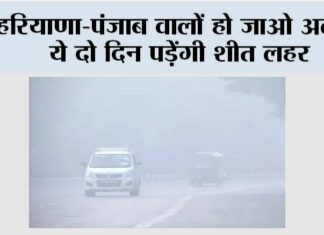 Haryana and Punjab Weather: हरियाणा-पंजाब वालों हो जाओ अलर्ट, ये दो दिन पड़ेंगी शीत लहर Haryana and Punjab Weather