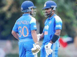 IND vs PAK: पाकिस्तान के खिलाफ आरोन जॉर्ज व सिरसा के कनिष्क चौहान ने खेली धमाकेदार पारी IND vs PAK