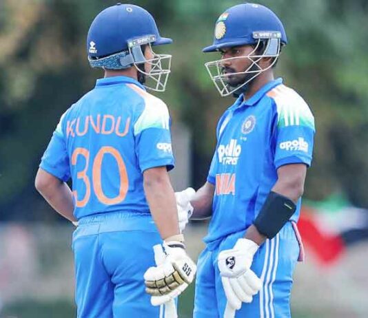 IND vs PAK: पाकिस्तान के खिलाफ आरोन जॉर्ज व सिरसा के कनिष्क चौहान ने खेली धमाकेदार पारी IND vs PAK