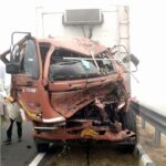 कोहरे का कहर: नेशनल हाईवे 152-डी पर टकराए दर्जनों वाहन Julana News