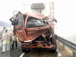 कोहरे का कहर: नेशनल हाईवे 152-डी पर टकराए दर्जनों वाहन Julana News