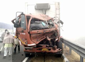 कोहरे का कहर: नेशनल हाईवे 152-डी पर टकराए दर्जनों वाहन Julana News