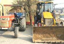 अवैध मिट्टी खनन में लिप्त दो ट्रैक्टर-ट्राली व जेसीबी मशीन जब्त Kairana News