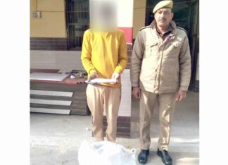 मलकपुर विद्यालय से चोरी गैस सिलेंडर बरामद, आरोपी गिरफ्तार Kairana News