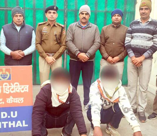 पाई डबल मर्डर: दो आरोपियो ने किया आत्मसमर्पण Kaithal News