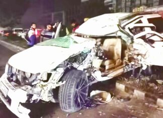 Ludhiana: कार डिवाइडर से टकराने पर पांच लोगों की मौत Ludhiana News