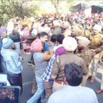 मुख्यमंत्री भगवंत मान की कोठी के बाहर बेरोजगारों और पुलिस में धक्का-मुक्की Sangrur News