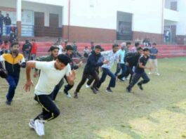 बेबी हैप्पी मॉडर्न पीजी कॉलेज में खेल महोत्सव का आगाज Hanumangarh News
