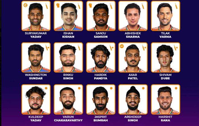 India Team Squad