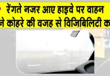 Rajasthan Weather: हाइवे पर गाड़ियां रेंगती नजर आईं, थमी वाहनों की रफ्तार Rajasthan Weather News